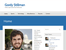 Tablet Screenshot of gordystillman.com